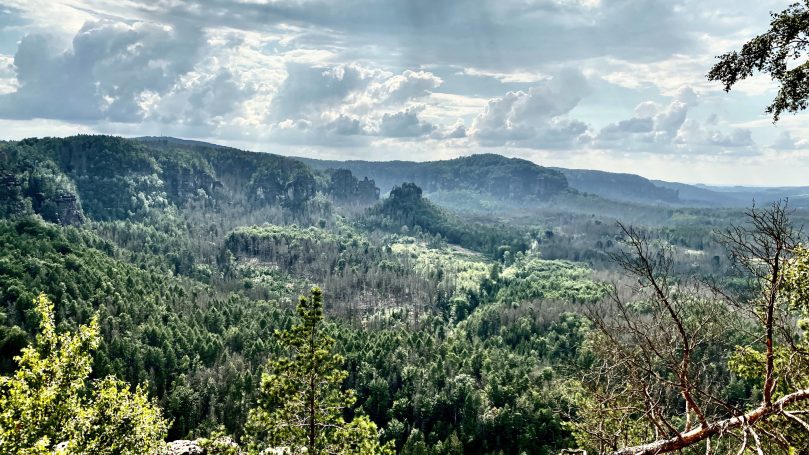 Blick vom Teichstein Blick vom Teichstein